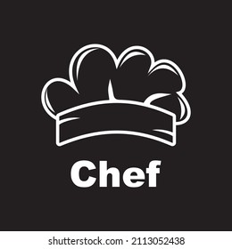 chef hats vector logo design