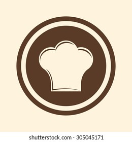 Chef icon digital design, vector illustration 10 eps graphic