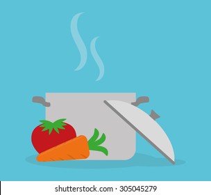 Chef icon digital design, vector illustration 10 eps graphic