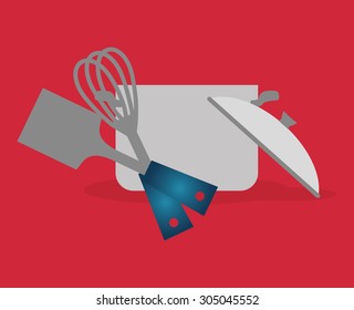 Chef icon digital design, vector illustration 10 eps graphic