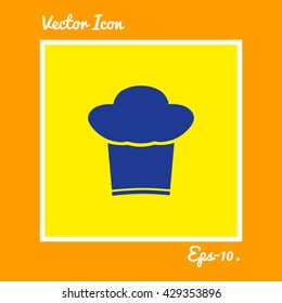 Chef icon. Eps-10.
