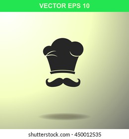 Chef icon. Illustration for business.