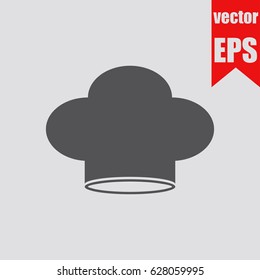 Chef icon infographic isolated in flat style.Vector illustration.