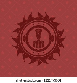 chef icon inside badge with red background