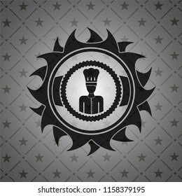 chef icon inside dark badge