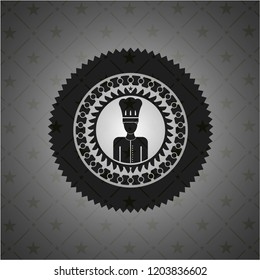 chef icon inside dark badge