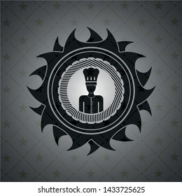 chef icon inside dark badge