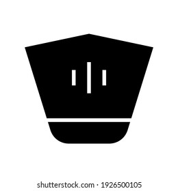 chef icon or logo isolated sign symbol vector illustration - high quality black style vector icons
