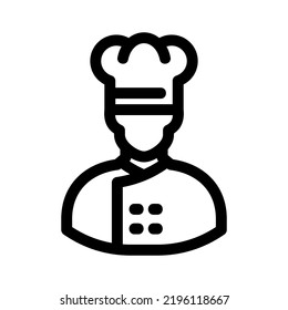 chef icon or logo isolated sign symbol vector illustration - high quality black style vector icons
