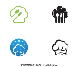 Chef icon logo vector template