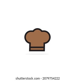 Chef icon on white background.