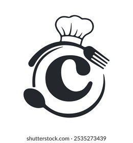 Chef icon for restaurant vector Art