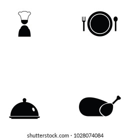 chef icon set