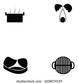 chef icon set