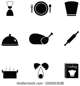 chef icon set