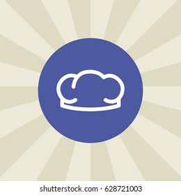 chef icon. sign design. background