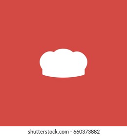 chef icon. sign design. red background