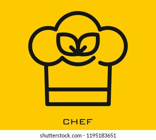 Chef icon signs