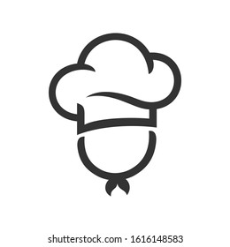 Chef Icon and Symbol. Logo Vector.