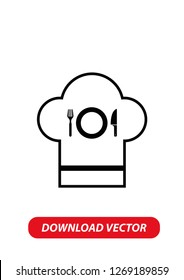 Chef icon, Vector