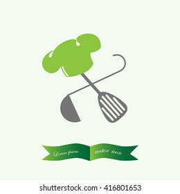 chef icon, vector
