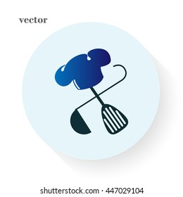 chef icon, vector