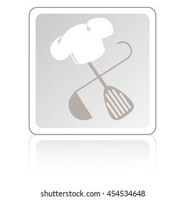 chef icon, vector