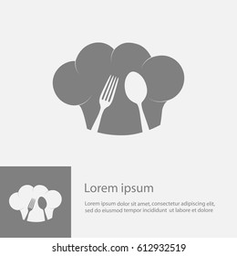 chef icon, vector