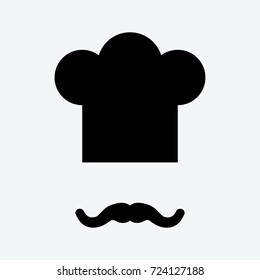 chef icon vector