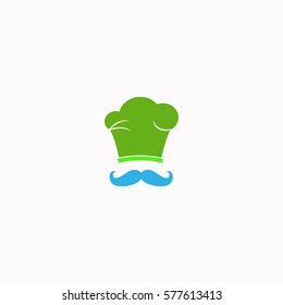 Chef  icon Vector design. Colored illustration.