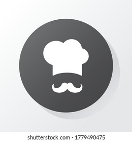 Chef icon. Vector illustration EPS 10.