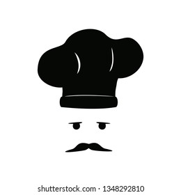 Chef icon Vector Illustration on the white background.