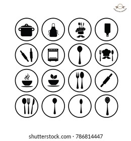 Chef icon.Chef symbol.vector illustration.