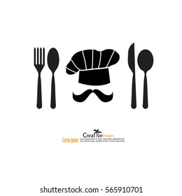 Chef icon.Chef symbol.vector illustration.eps10.