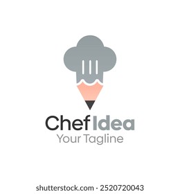 Chef Idea Logo Design Template. Good for Business, Agency, Community and Organization