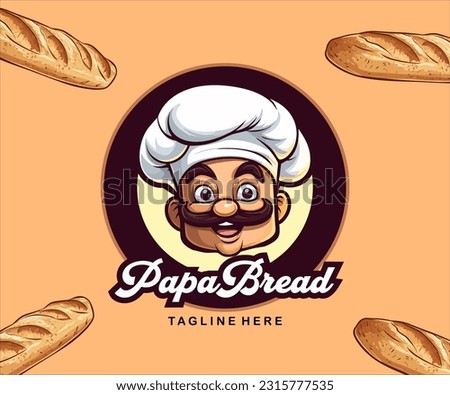 chef italian mascot vector illustration