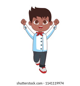 Chef kid cartoon