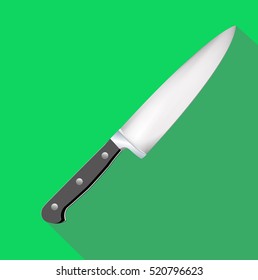 chef knife.vector icon