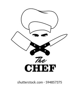 Chef Knives Set Good Logo Stock Vector (Royalty Free) 594857375 ...