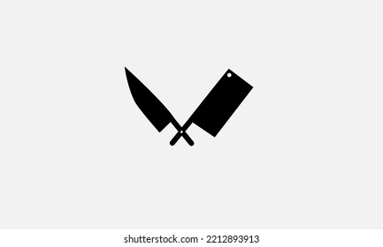 Chef Knives vector logo design