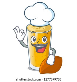 Chef lassi mango in a cartoon bottle