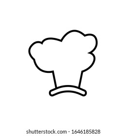 Chef-Line-Symbol. Vektorillustration von Vorlagen erstellen