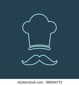 Chef Line Icon. Eps-10.