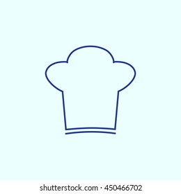 Chef Line icon. Eps-10.