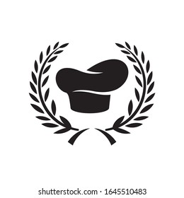 chef logo, chef cap logo vector