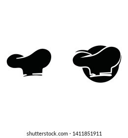 chef logo classical cook catering vector design
