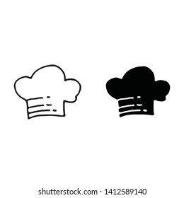 chef logo classical cook catering vector design
