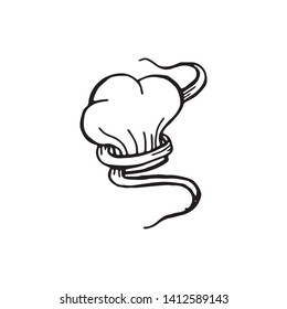 chef logo classical cook catering vector design
