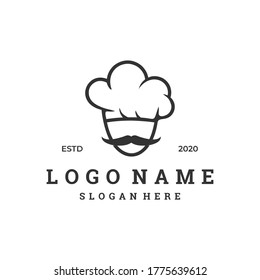 chef logo concept with modern design template