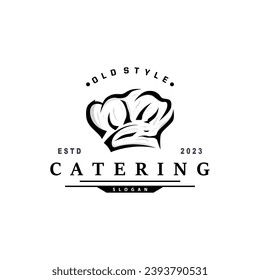 Chef Logo Design Cooking Inspiration And Chef Hat With Simple Lines For Restaurant Business Brands